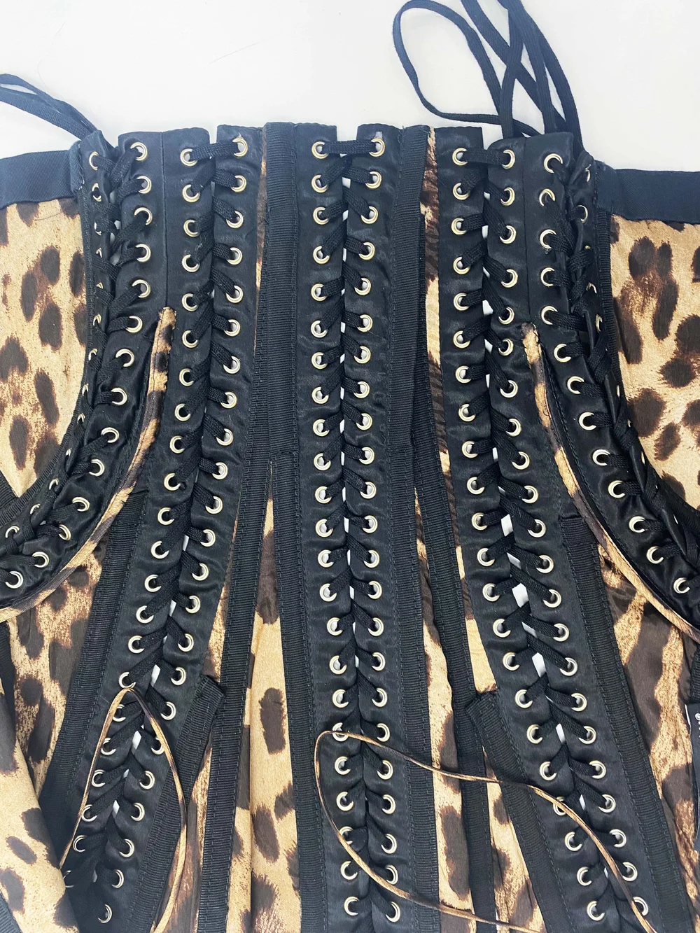Dolce & Gabbana lace up corset — JAMES VELORIA